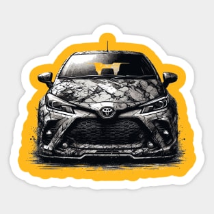 Toyota Yaris Sticker